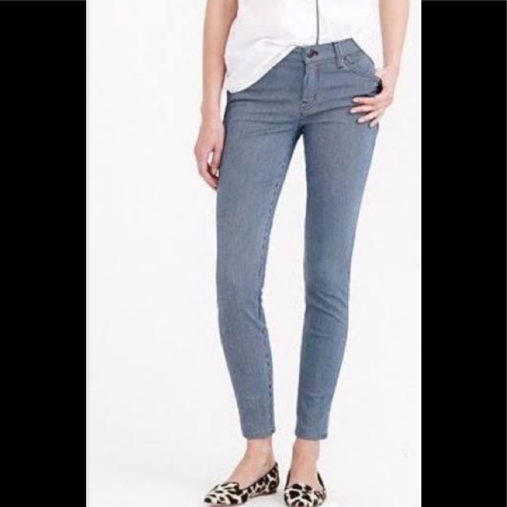 J Crew High-Rise Toothpick Jeans